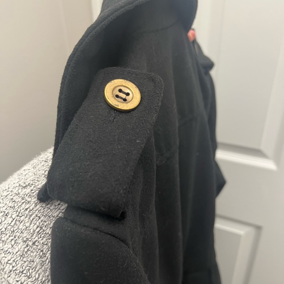 NWOT Venus coat with Asymmetrical Trail Hem A Real feminine Coat! - Picture 3 of 7